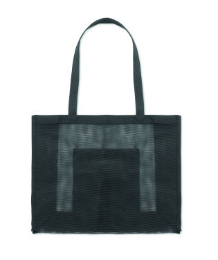Logo trade promotional gifts picture of: RPET mesh shopping bag