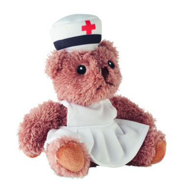 Logo trade promotional product photo of: Teddy bear plush nurse