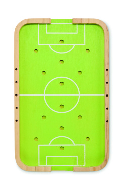 Logo trade business gifts image of: Wooden soccer game