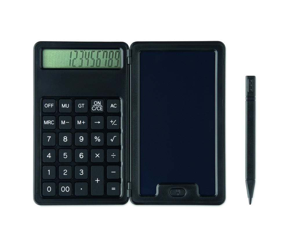 Logo trade promotional giveaways picture of: Calculator with LCD tablet