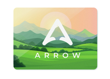 Logo trade business gifts image of: Rectangular magnet in PVC