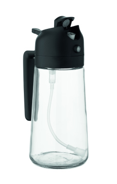 Logo trade promotional item photo of: Glass oil dispenser & sprayer