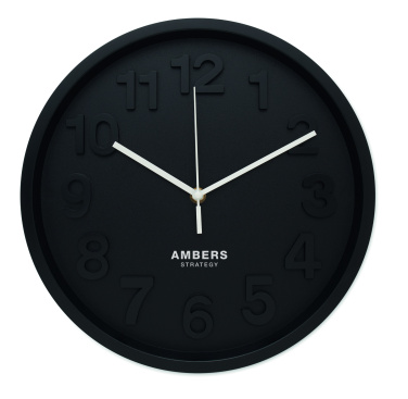 Logotrade promotional item image of: Wall clock in PP