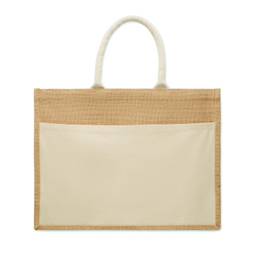Logo trade business gift photo of: Jute shopping bag