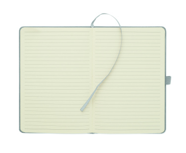 Logo trade promotional merchandise photo of: A5 notebook hard RPET cover