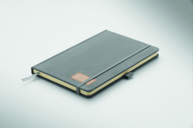 Logo trade promotional giveaways image of: A5 notebook hard RPET cover