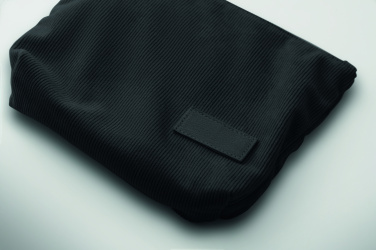 Logo trade business gifts image of: Corduroy cosmetic bag