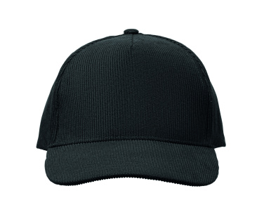Logo trade corporate gifts picture of: Corduroy 5 panel baseball cap