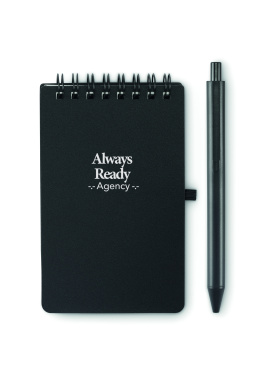 Logo trade promotional products image of: Water repellent notepad