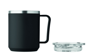 Logo trade promotional items image of: Double wall mug 400ml