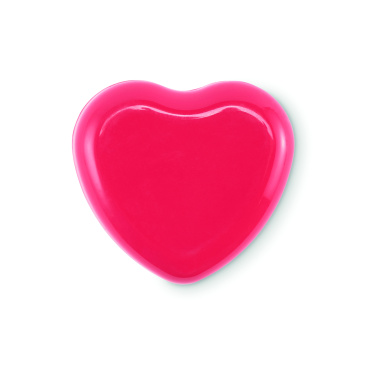 Logo trade promotional gifts picture of: Heart shape vegan lip balm