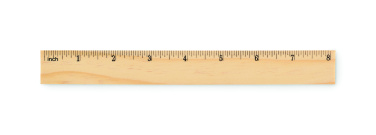 Logotrade promotional giveaways photo of: Wooden ruler 20cm