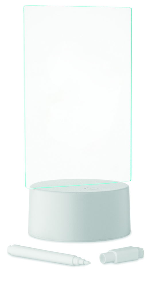 Logotrade business gift image of: Light-up LED memo board