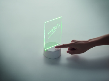 Logo trade promotional merchandise photo of: Light-up LED memo board