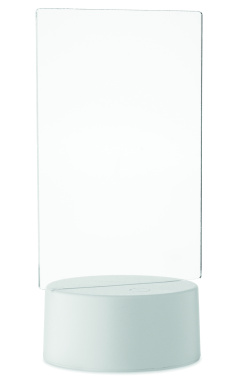 Logo trade promotional gifts picture of: Light-up LED memo board