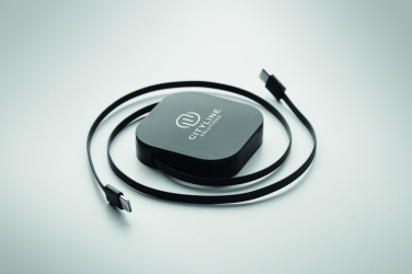 Logotrade promotional item picture of: 100W retractable charging cable