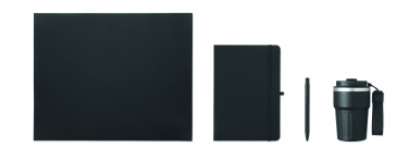 Logo trade promotional giveaways image of: 3 piece gift set in box