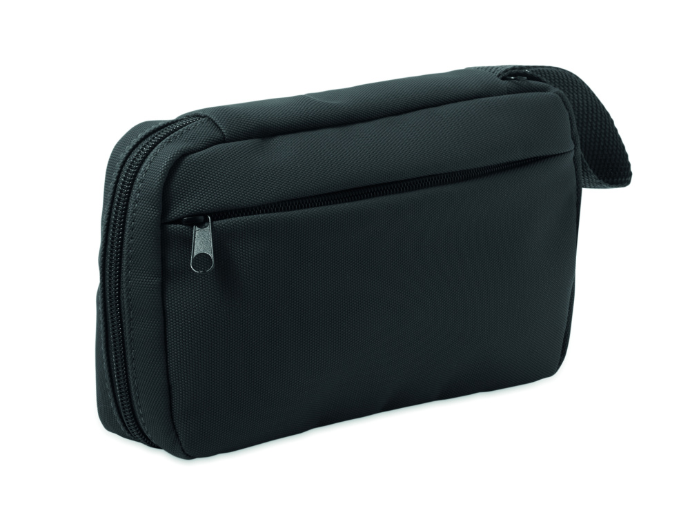 Logotrade promotional merchandise picture of: Toiletry bag 600D RPET