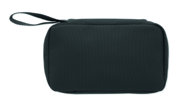 Logo trade corporate gifts picture of: Toiletry bag 600D RPET