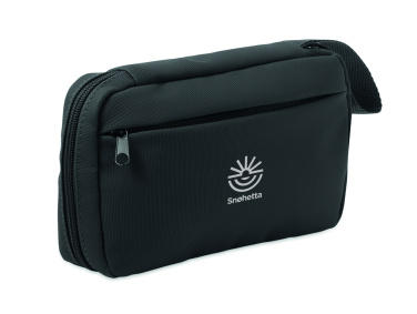 Logotrade promotional product image of: Toiletry bag 600D RPET