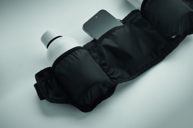 Logo trade promotional gifts image of: Sports waist bag 420D RPET