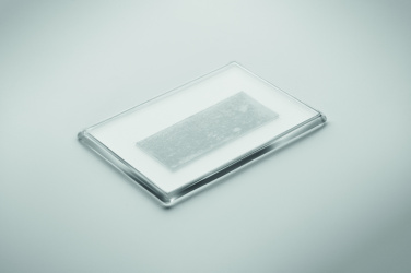 Logo trade promotional gift photo of: Acrylic photo magnet rectangula