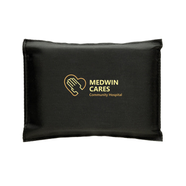 Logo trade promotional products image of: Solra emergency blanket in RCS recycled RPET pouch