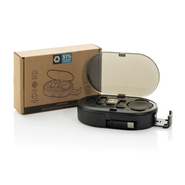 Logo trade promotional gifts picture of: Chargevix RCS rplastic Multi-functional 60W charging set