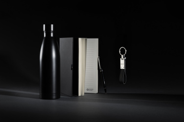 Logo trade promotional item photo of: Swiss Peak RCS deluxe business gift set w/ water bottle