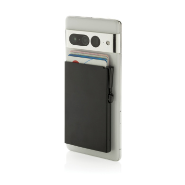 Logo trade promotional item photo of: Standard aluminium RFID magnetic phone cardholder