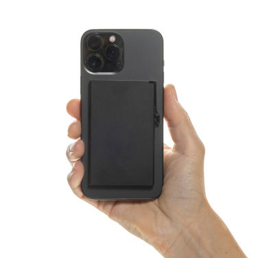 Logotrade corporate gift image of: Standard aluminium RFID magnetic phone cardholder