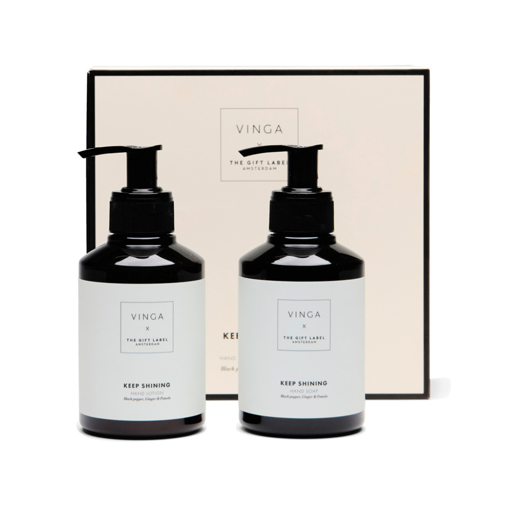 Logo trade corporate gifts picture of: VINGA x TGL hand care gift set