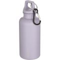 Oregon 400 ml solid colour RCS recycled plastic water bottle with carabiner, Lilac