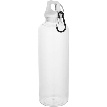Logo trade promotional gifts image of: Oregon 750 ml RCS recycled plastic water bottle with carabiner