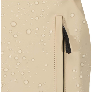 Logo trade promotional merchandise picture of: Resi Plus 15" GRS recycled anti-theft backpack 18L