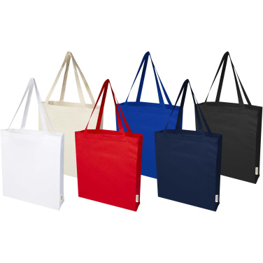 Logotrade advertising product image of: Odisha 180 g/m² OCS organic full gusset tote bag 14L