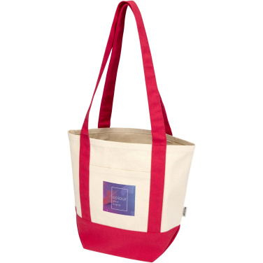 Logo trade promotional merchandise photo of: Sam 320 g/m² GRS recycled mini cotton tote bag