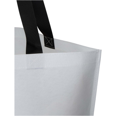 Logotrade promotional merchandise image of: Duo GRS recycled double-laminated oversized tote bag 30L