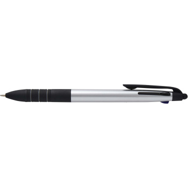 Logotrade advertising product image of: Trine 3-ink RCS recycled ballpoint pen with stylus