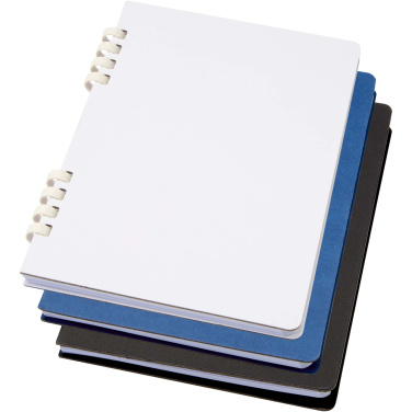 Logo trade promotional gifts picture of: Fil A5 hard cover RCS recycled spiral notebook