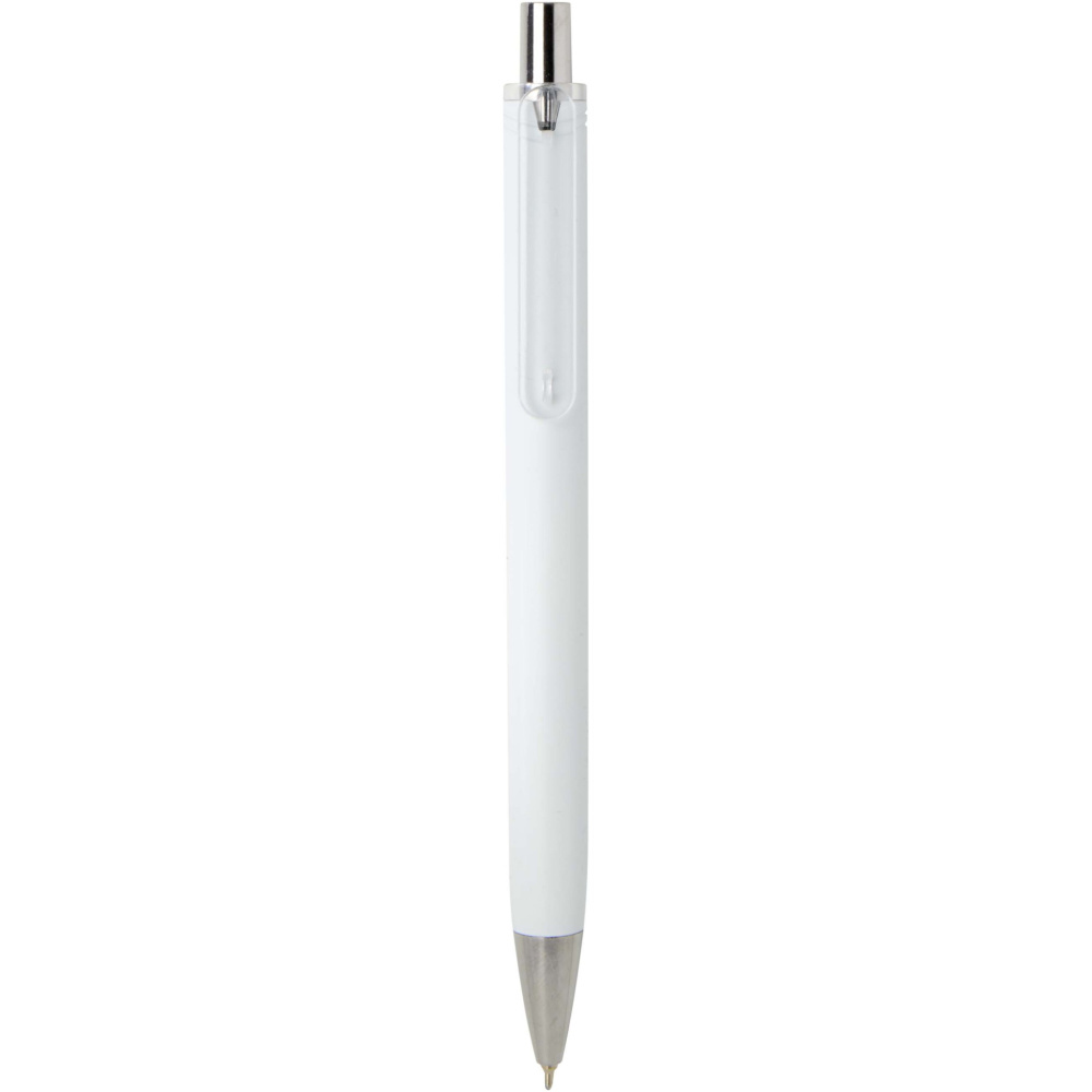 Logotrade promotional merchandise image of: Feld RCS recycled ballpoint pen with metallic finish (black ink)