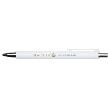 Logotrade promotional items photo of: Feld RCS recycled ballpoint pen with metallic finish (black ink)
