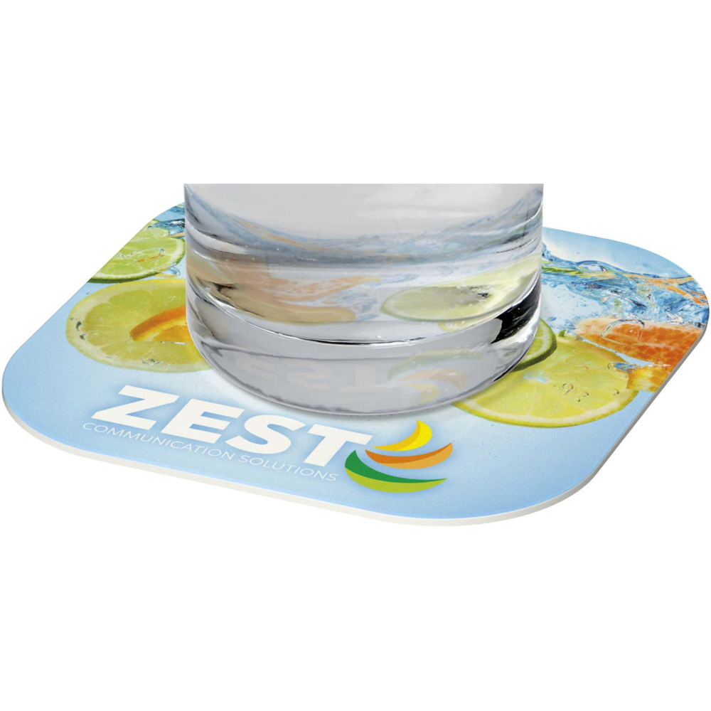 Logo trade advertising products picture of: Lumin square coaster