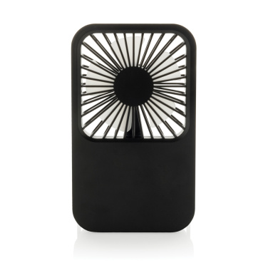 Logotrade promotional item picture of: Aervina RCS recycled plastic re-chargeable desk fan
