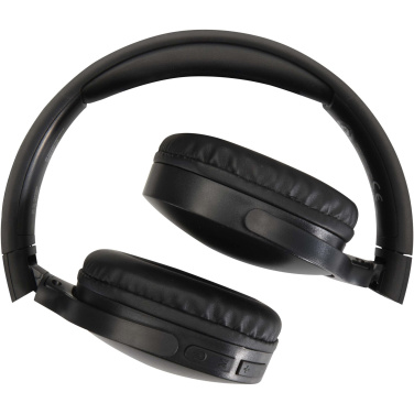 Logotrade promotional item image of: Ancha recycled plastic over-ear wireless Bluetooth® headset