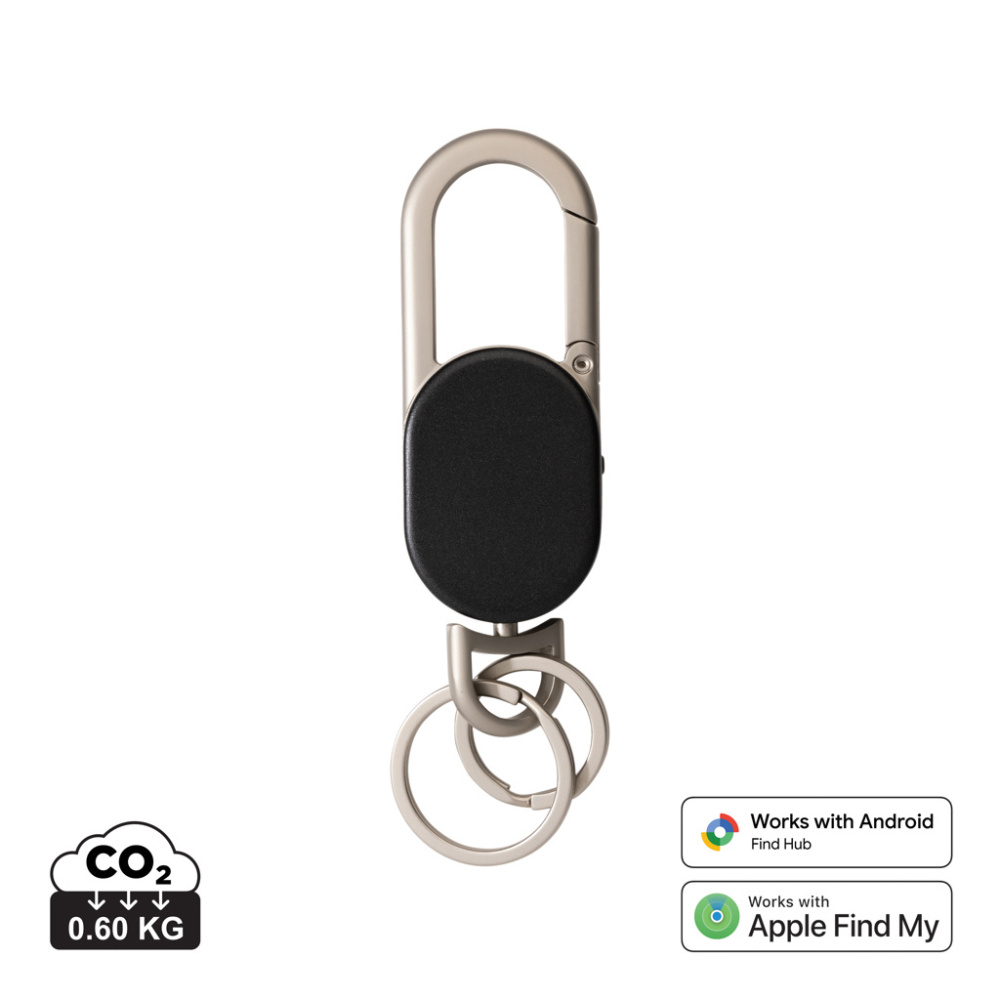Logo trade promotional products picture of: Keyfinder Dual keychain with worldwide locating