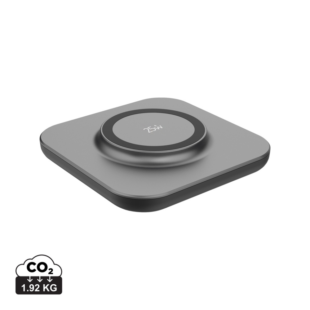 Logotrade promotional item image of: Quantum ultra-fast 25W magnetic wireless charging pad