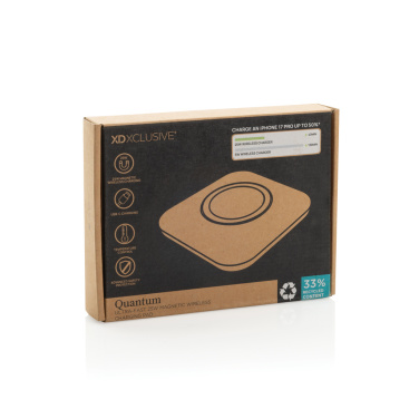 Logotrade promotional gifts photo of: Quantum ultra-fast 25W magnetic wireless charging pad