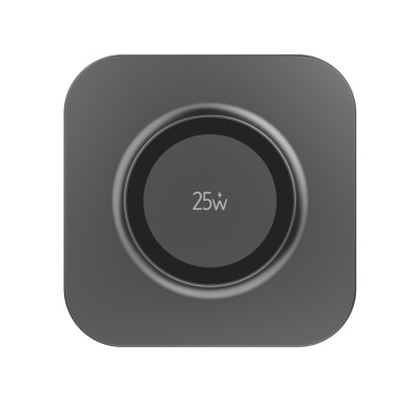 Logotrade promotional merchandise image of: Quantum ultra-fast 25W magnetic wireless charging pad