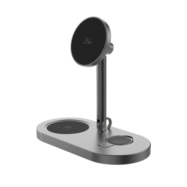Logo trade business gifts image of: Quantum RCS ultra-fast 25W Magnetic desk wireless Charger